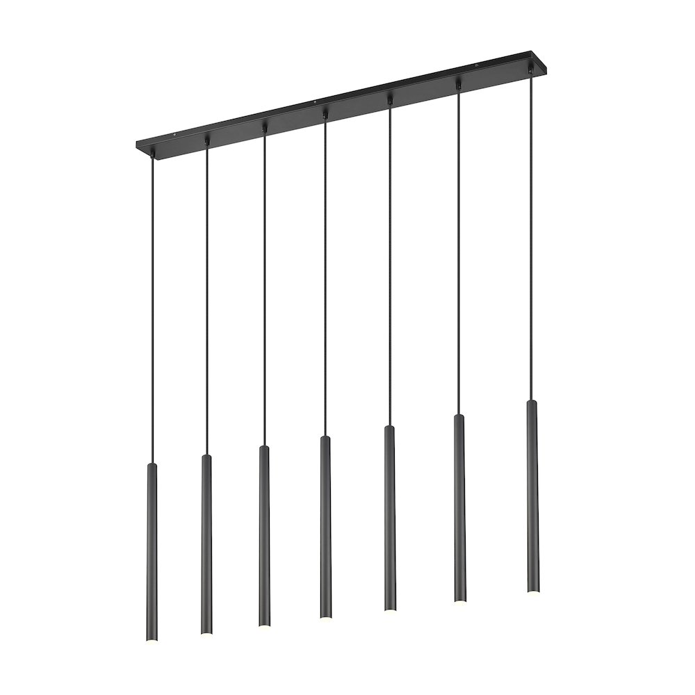 Z-Lite 7 Light Linear Chandelier. Picture 1