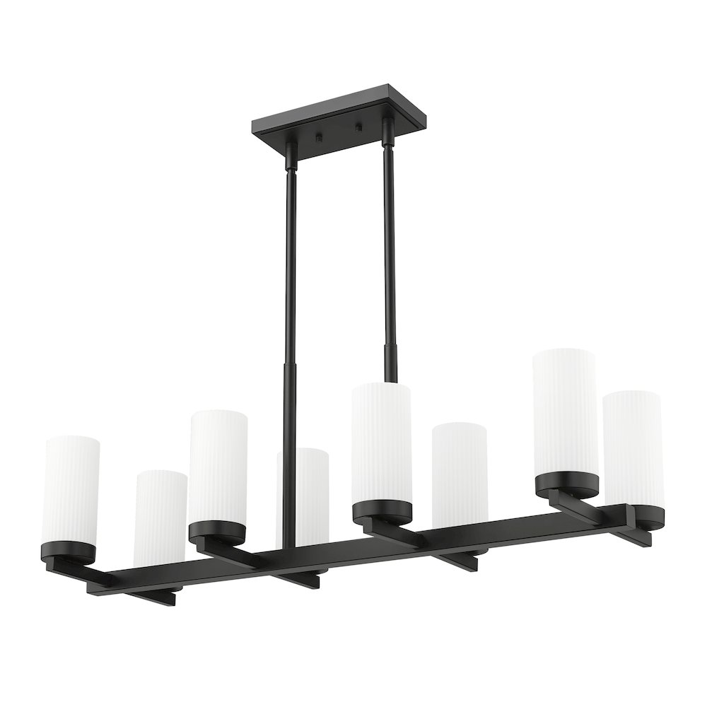 Z-Lite 8 Light Linear Chandelier. Picture 5