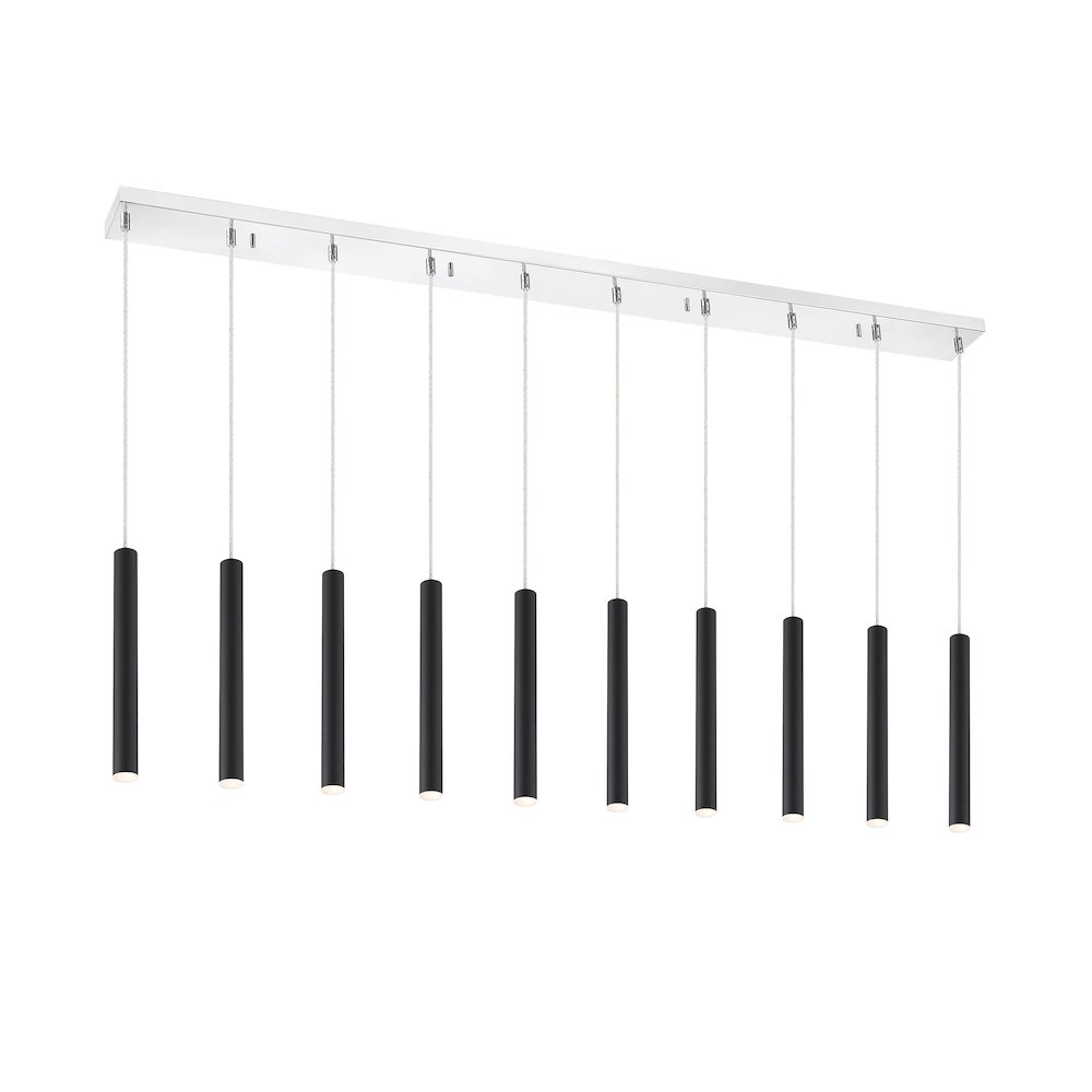 Z-Lite 10 Light Linear Chandelier. Picture 1