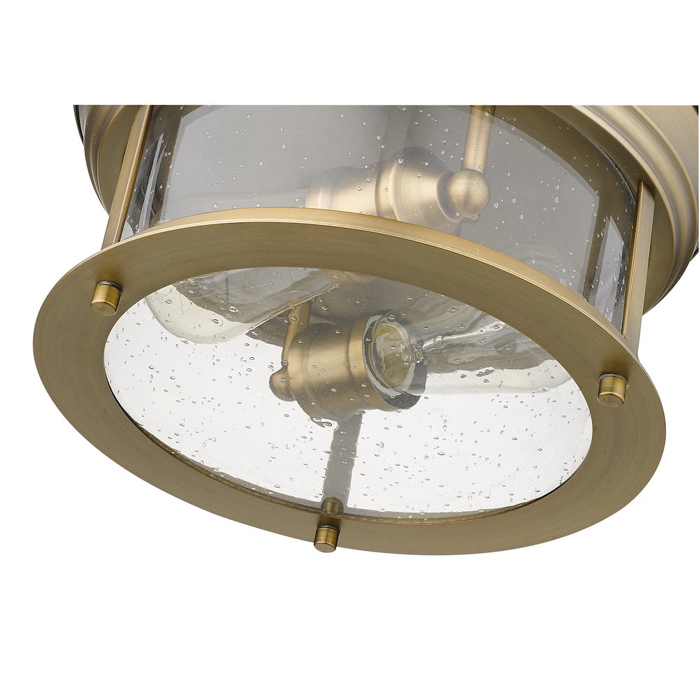 Z-Lite 2 Light Flush Mount. Picture 4