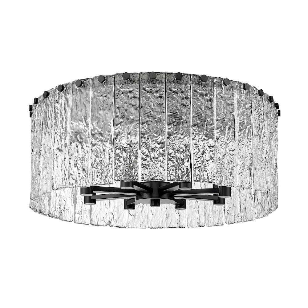 Z-Lite 8 Light Flush Mount. Picture 5
