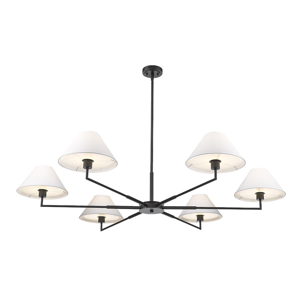 Z-Lite 6 Light Chandelier. Picture 3