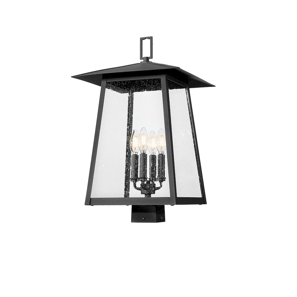 Z-Lite 4 Light Outdoor Post Mount Fixture. Picture 1
