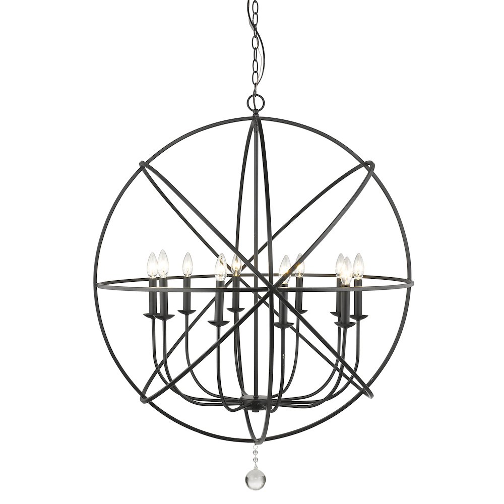 Z-Lite 10 Light Chandelier. Picture 2