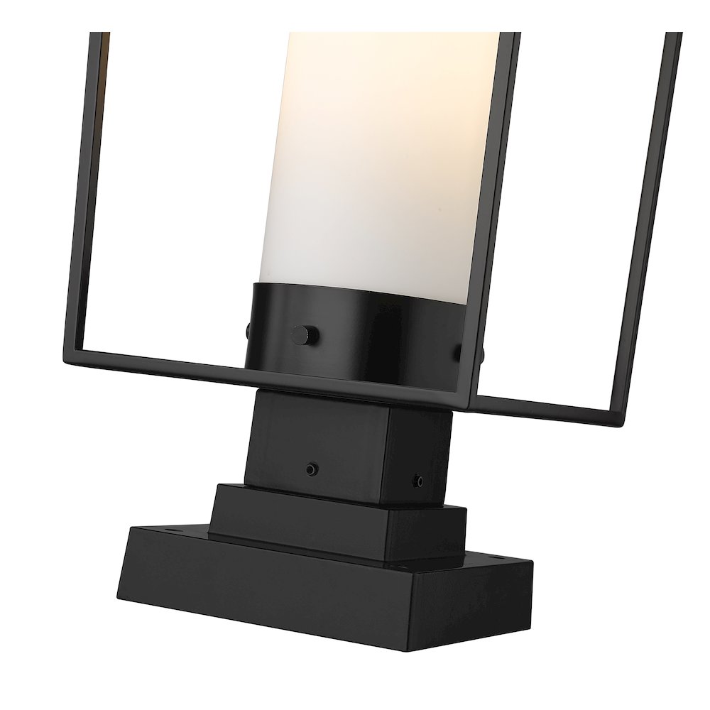 Z-Lite 1 Light Outdoor Pier Mounted Fixture. Picture 4
