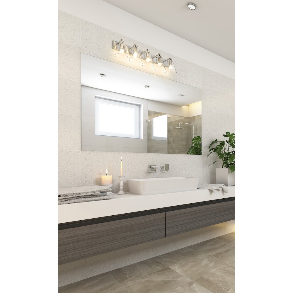 Z-Lite 5 Light Vanity. Picture 7