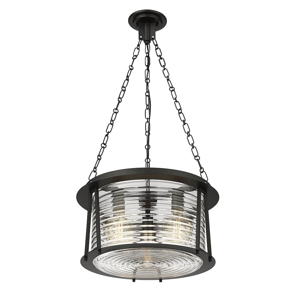 Z-Lite 3 Light Pendant. Picture 2
