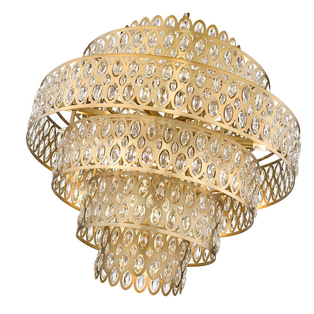 Z-Lite 17 Light Chandelier. Picture 4
