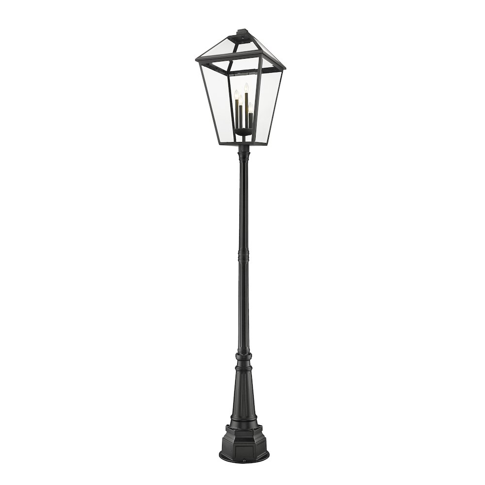 Z-Lite 4 Light Outdoor Post Mounted Fixture. Picture 3