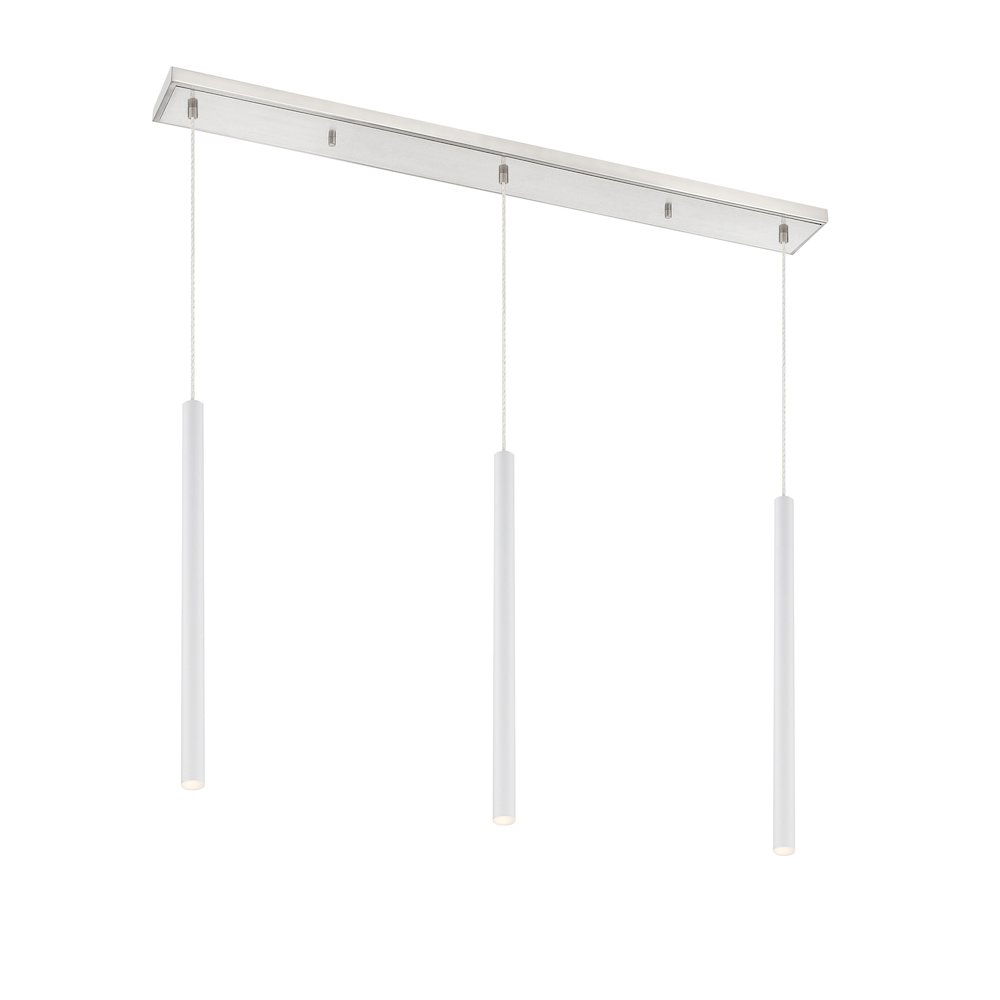Z-Lite 3 Light Linear Chandelier. Picture 1