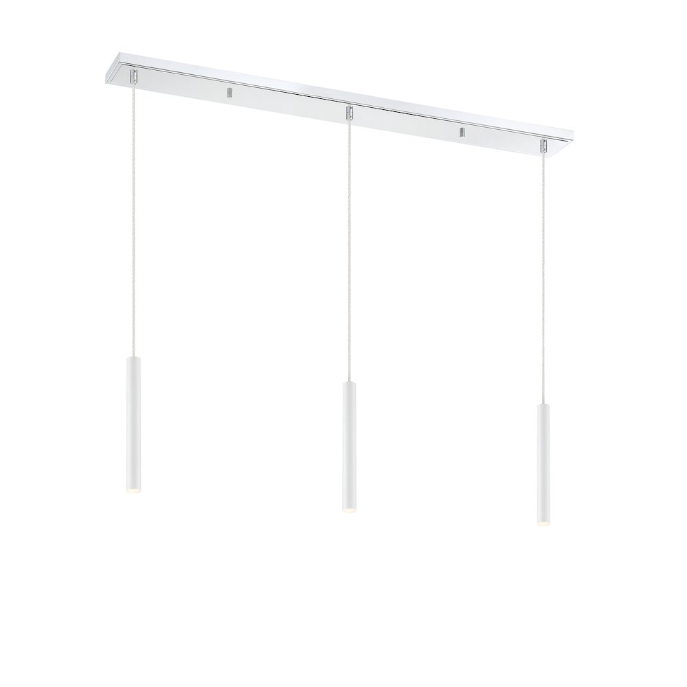 Z-Lite 3 Light Linear Chandelier. Picture 2