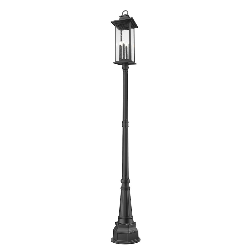 Z-Lite 6 Light Outdoor Post Mounted Fixture. Picture 3