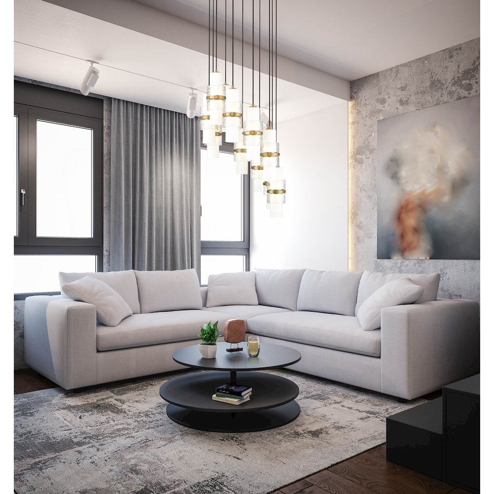 Z-Lite 11 Light Chandelier. Picture 7