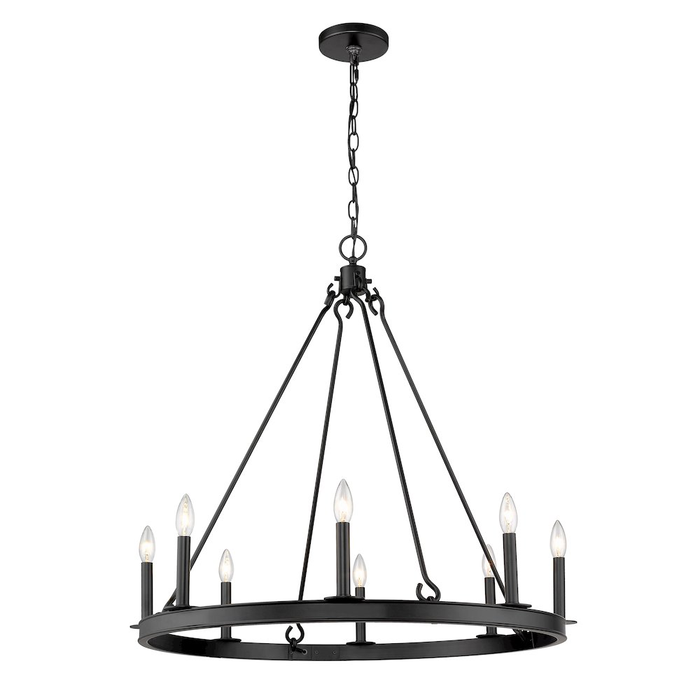 Z-Lite 8 Light Chandelier. Picture 1