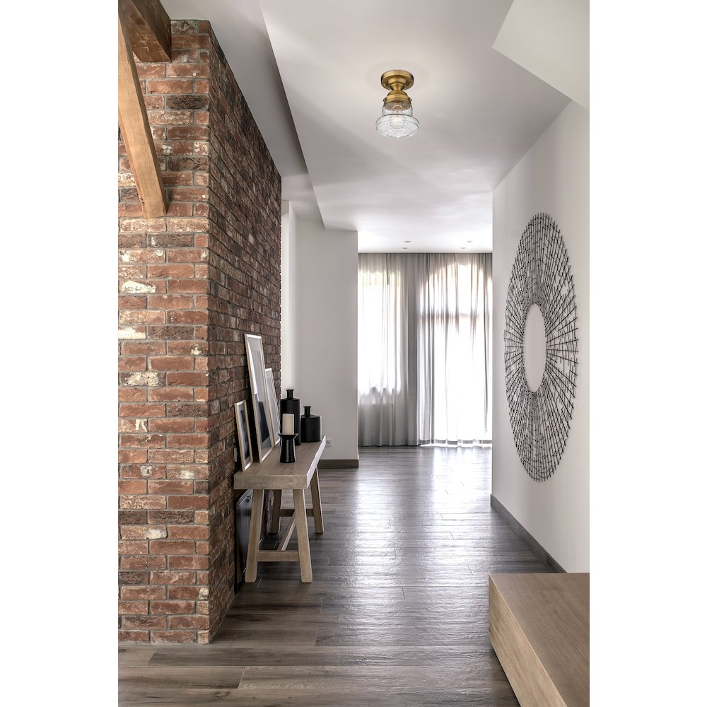 Z-Lite 1 Light Flush Mount. Picture 6