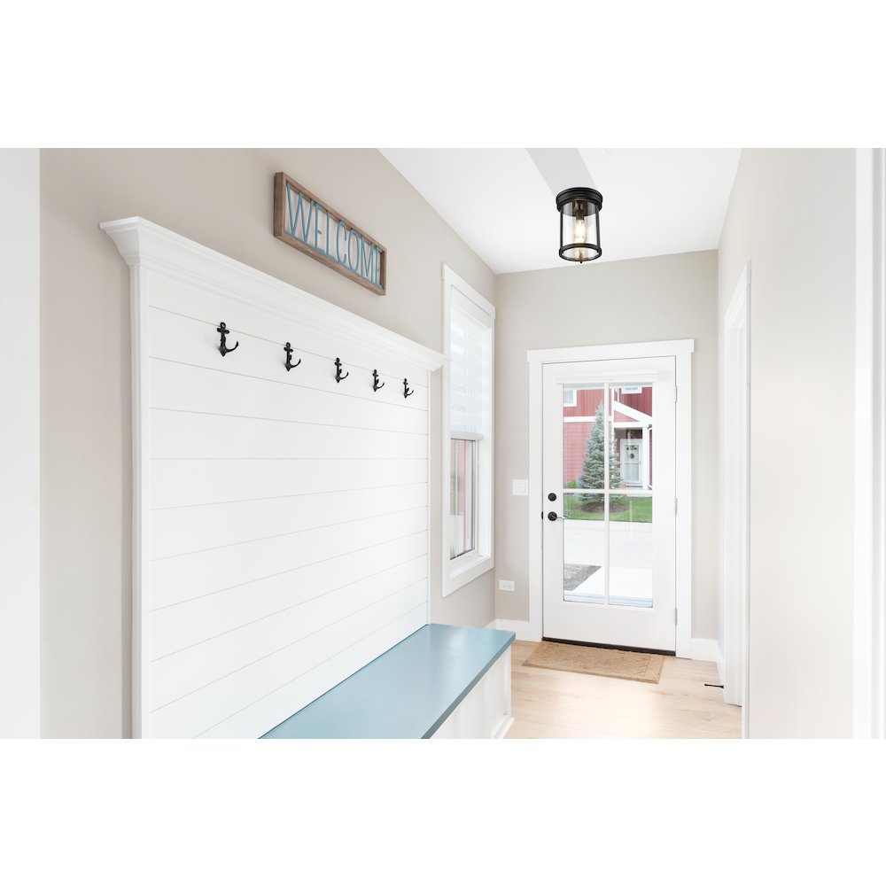 Z-Lite 1 Light Flush Mount. Picture 6