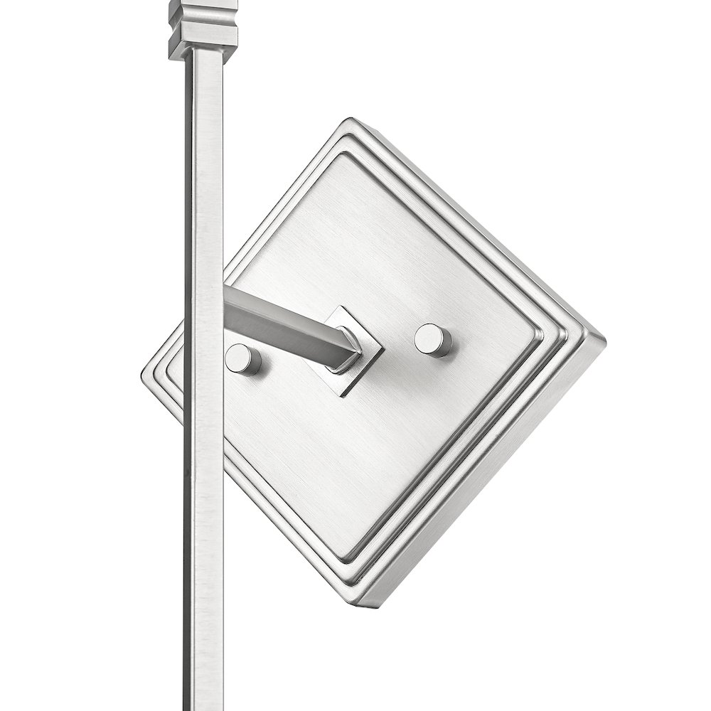 Z-Lite 1 Light Wall Sconce, Brushed Nickel. Picture 4