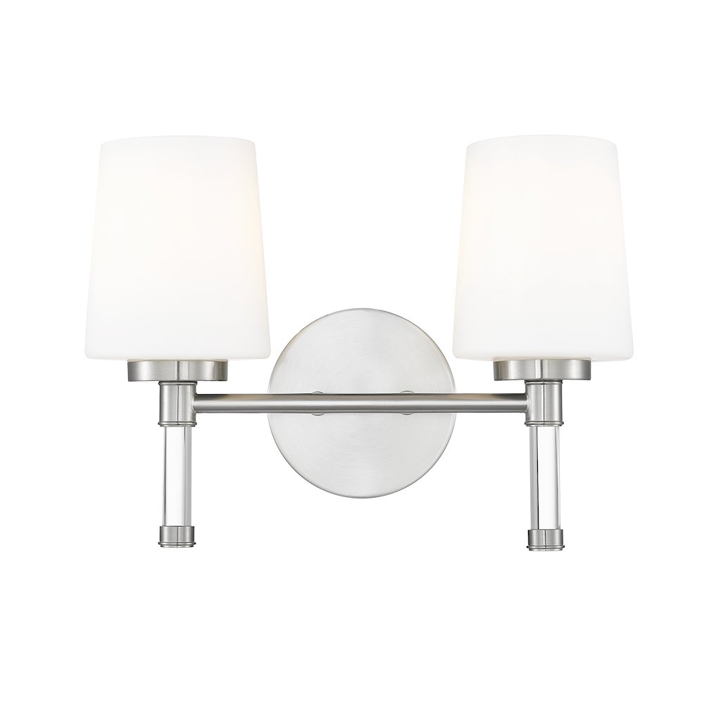 Z-Lite 2 Light Vanity, Brushed Nickel. Picture 2