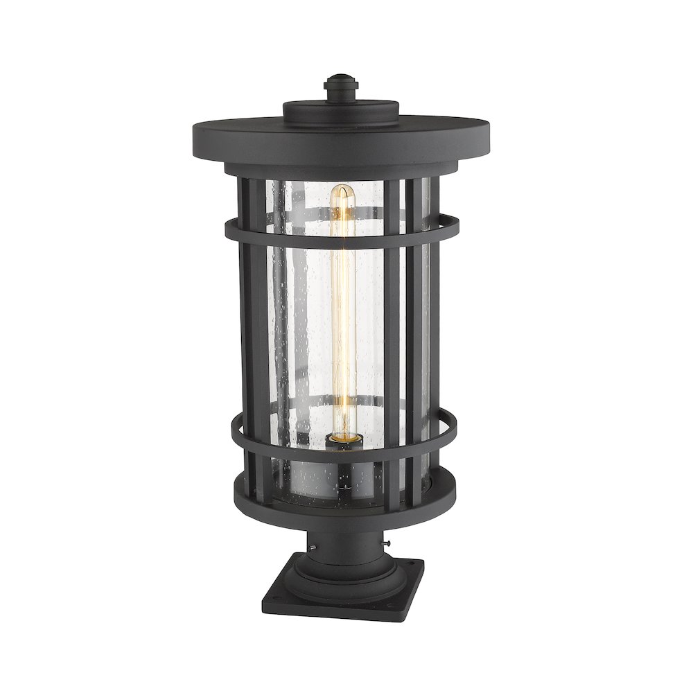 Z-Lite 1 Light Outdoor Pier Mounted Fixture. Picture 2