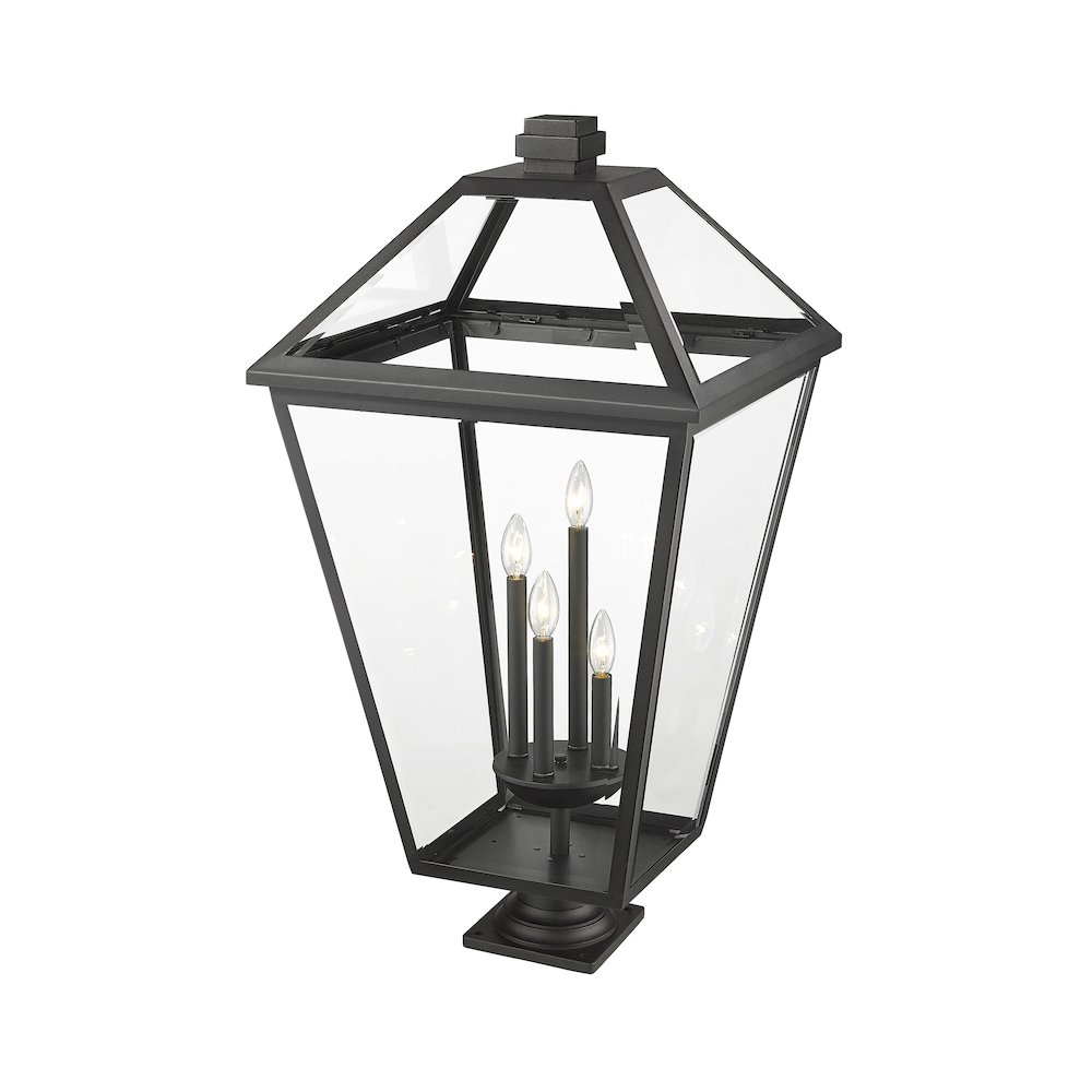 Z-Lite 4 Light Outdoor Pier Mounted Fixture. Picture 3