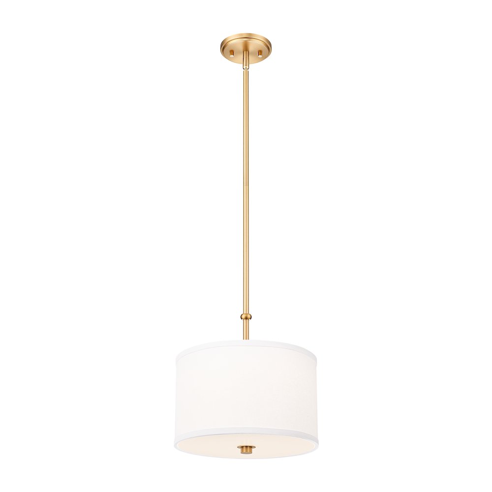 Z-Lite 1 Light Pendant, Modern Gold. Picture 1