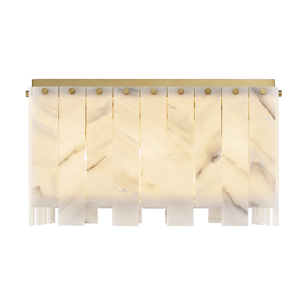Z-Lite 9 Light Flush Mount. Picture 3