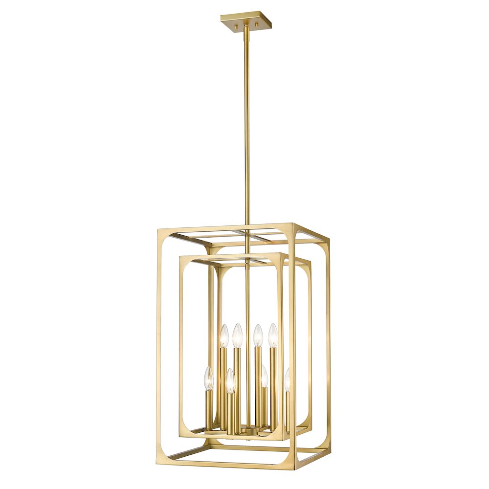 Z-Lite 8 Light Chandelier. Picture 1