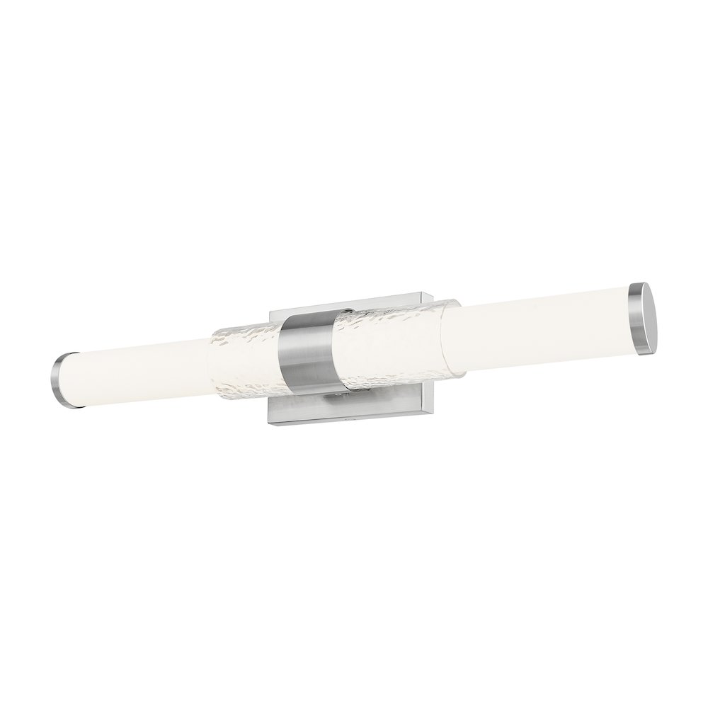 Z-Lite Egon 1 Light Vanity in Brushed Nickel color, Steel frame. Picture 2