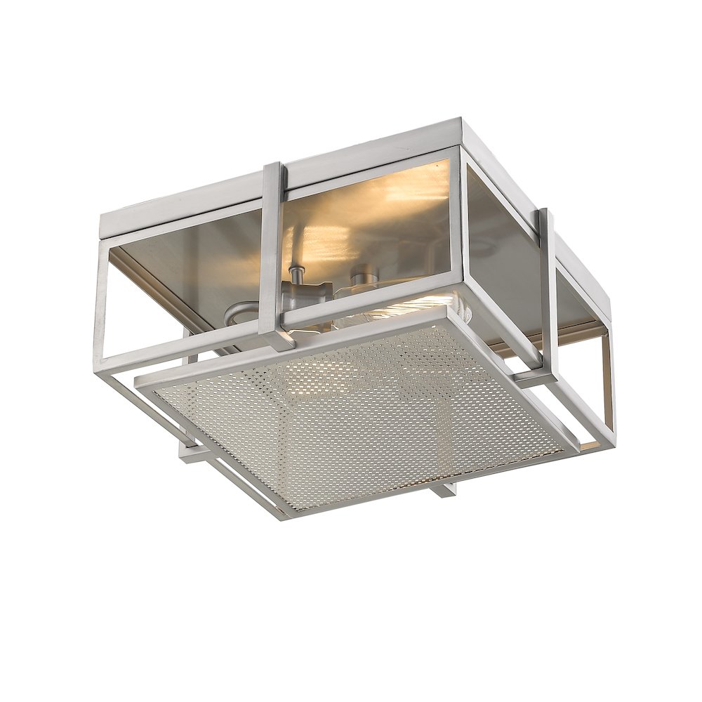 Z-Lite 2 Light Flush Mount. Picture 3