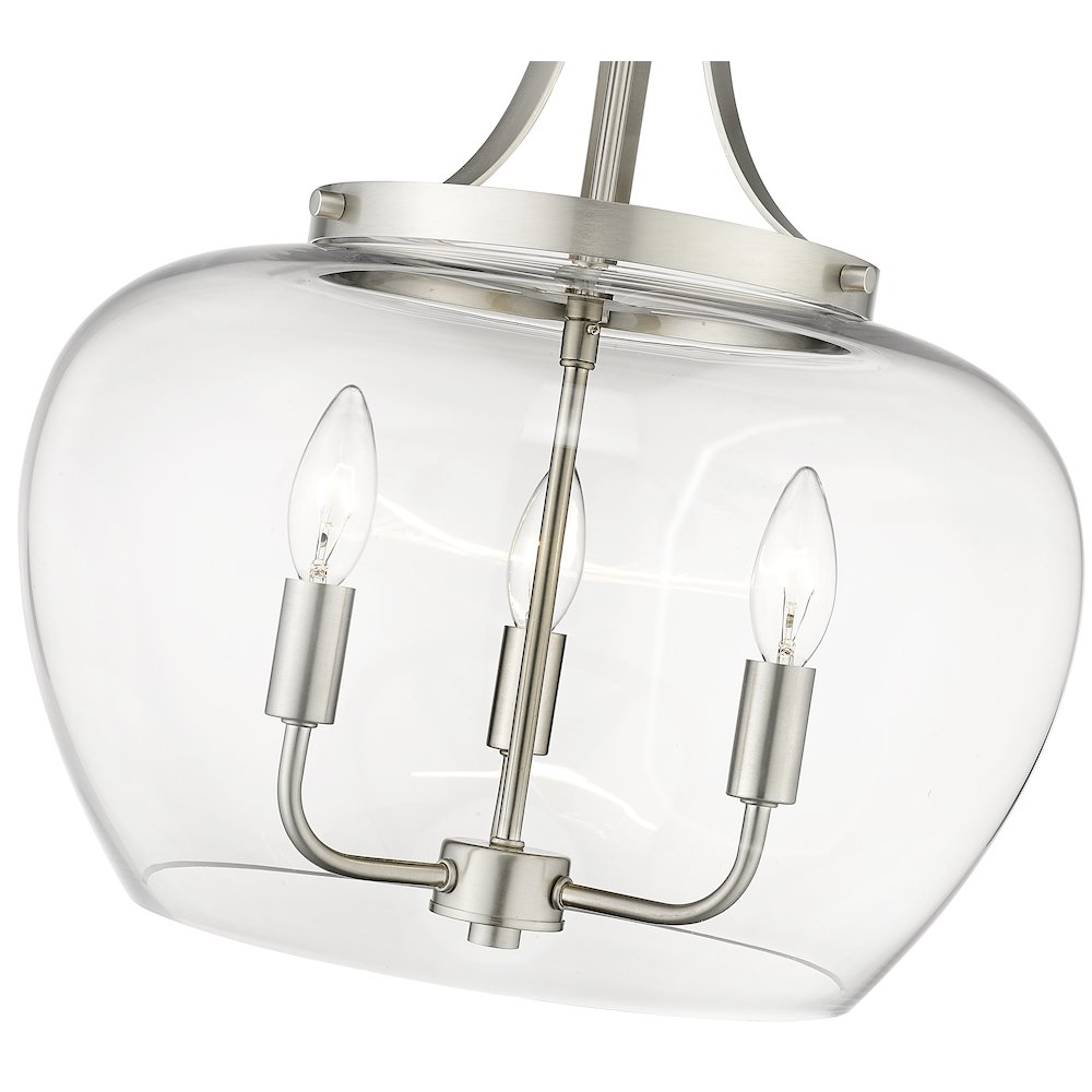 Z-Lite 3 Light Pendant. Picture 4