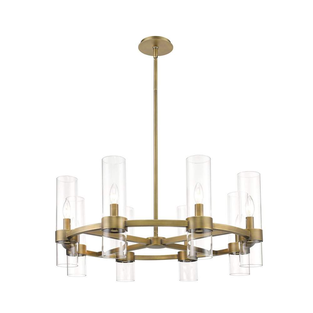 Z-Lite 8 Light Chandelier. Picture 1