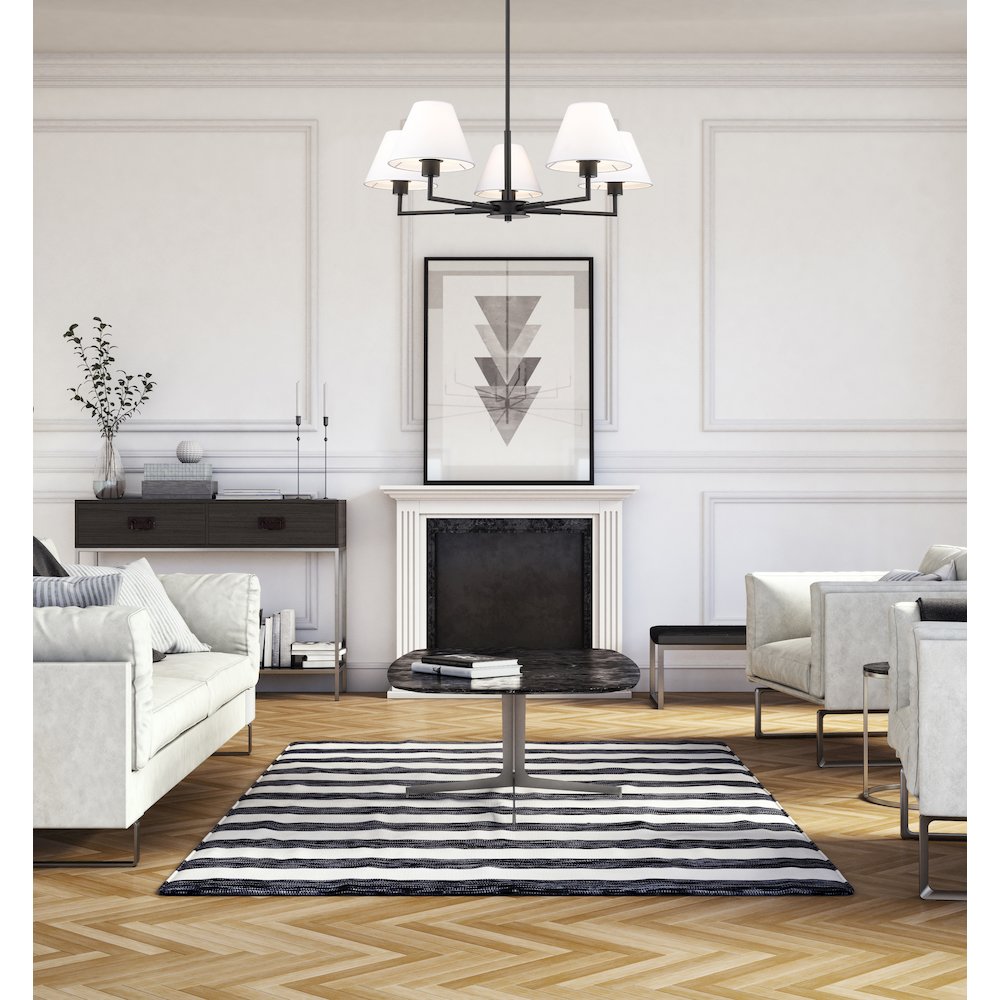 Z-Lite 5 Light Chandelier. Picture 7