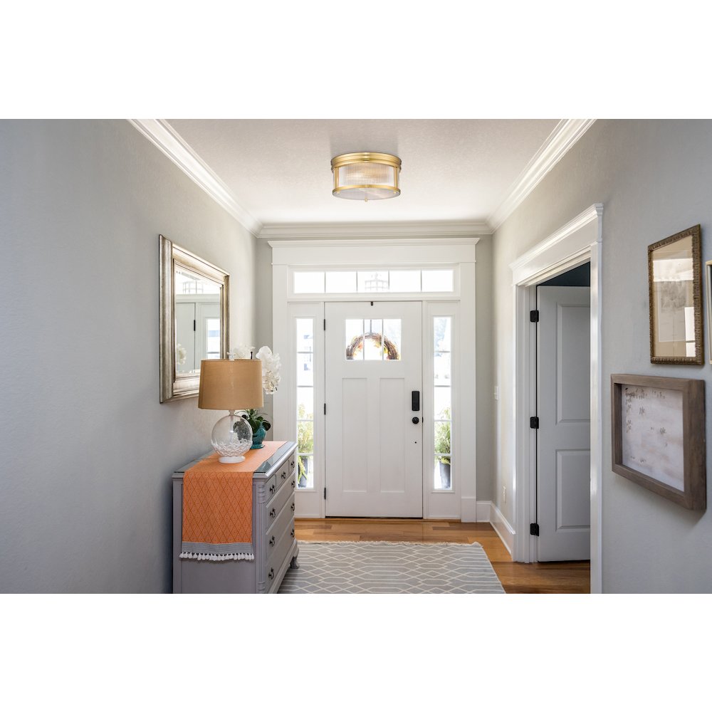 Z-Lite 2 Light Flush Mount. Picture 6