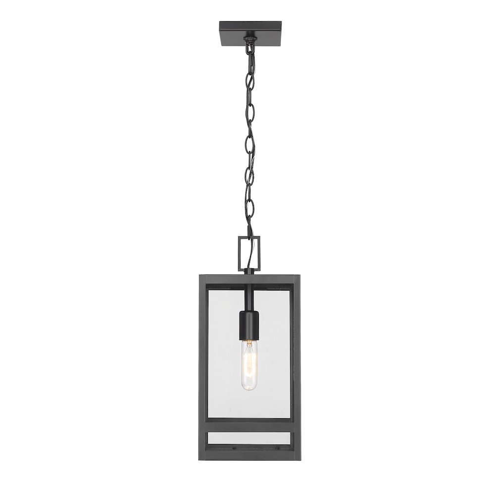 Z-Lite 1 Light Outdoor Chain Mount Ceiling Fixture. Picture 2