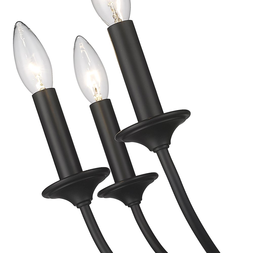 Z-Lite 3 Light Wall Sconce. Picture 4