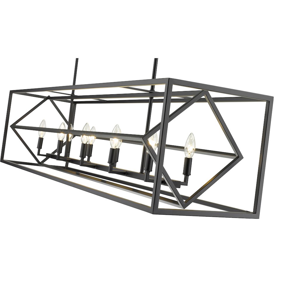 Z-Lite 10 Light Linear Chandelier. Picture 4