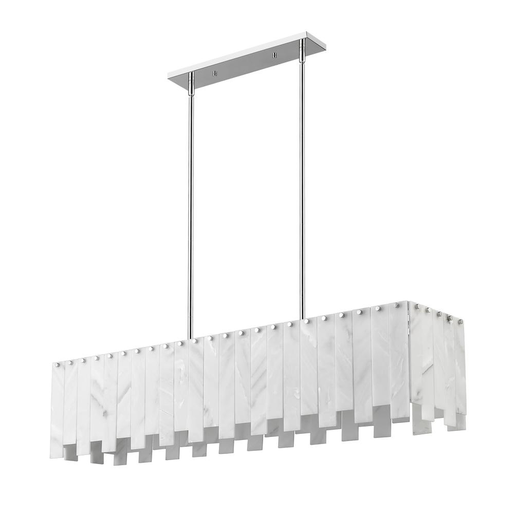 7 Light Linear Chandelier. Picture 5