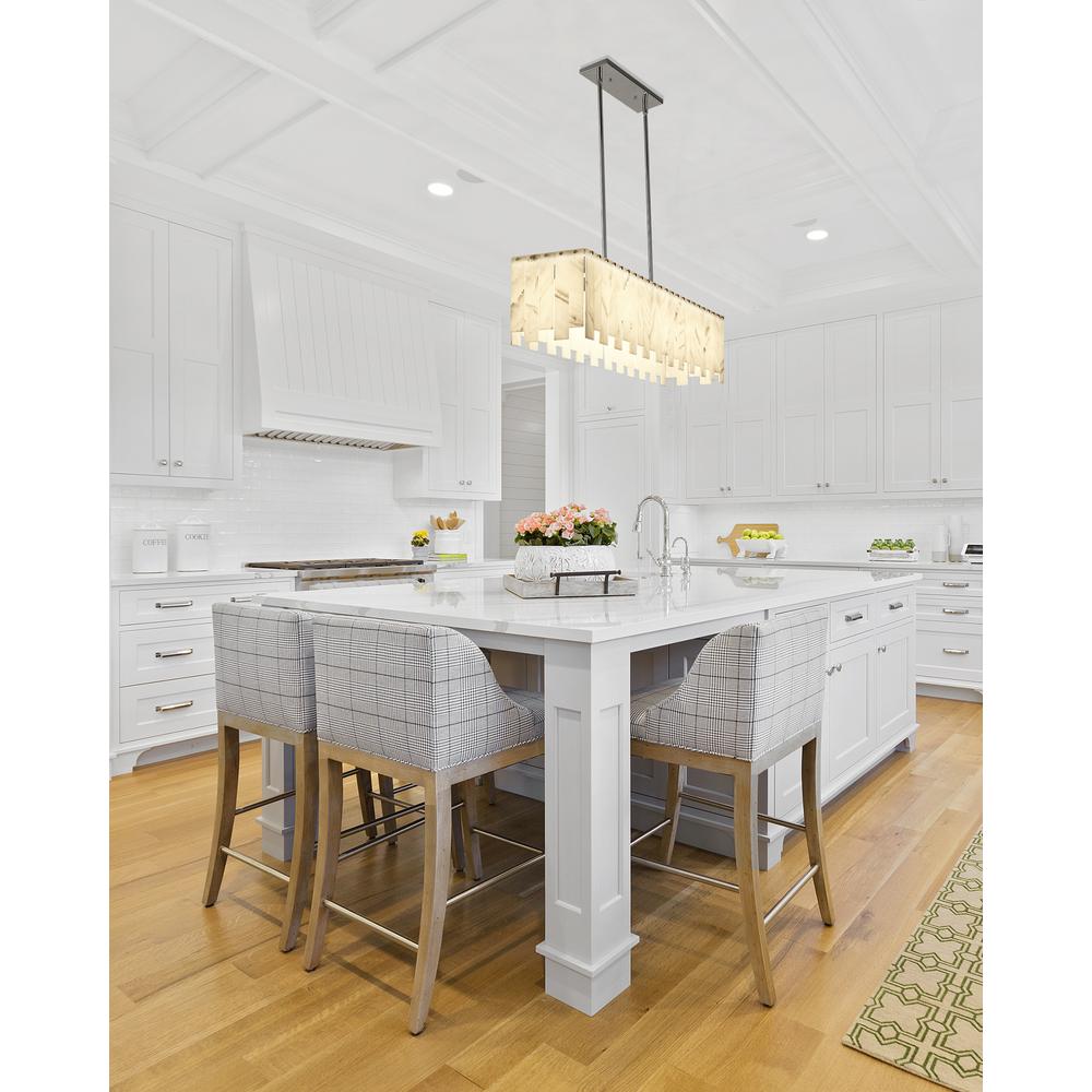 7 Light Linear Chandelier. Picture 8
