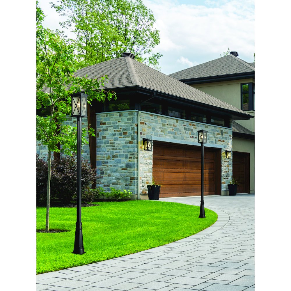 Z-Lite 1 Light Outdoor Post Mounted Fixture. Picture 4