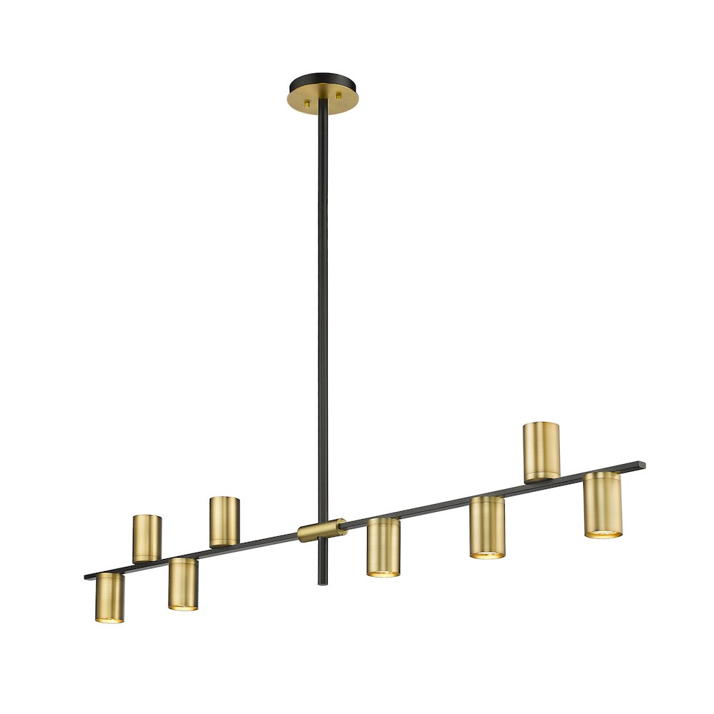 Z-Lite 8 Light Linear Chandelier. Picture 3