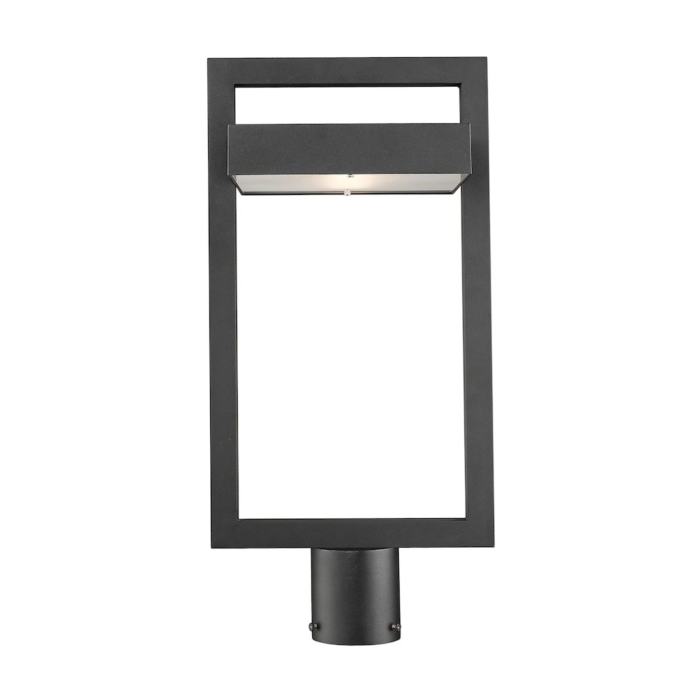 Z-Lite 1 Light Outdoor Post Mount Fixture. Picture 2