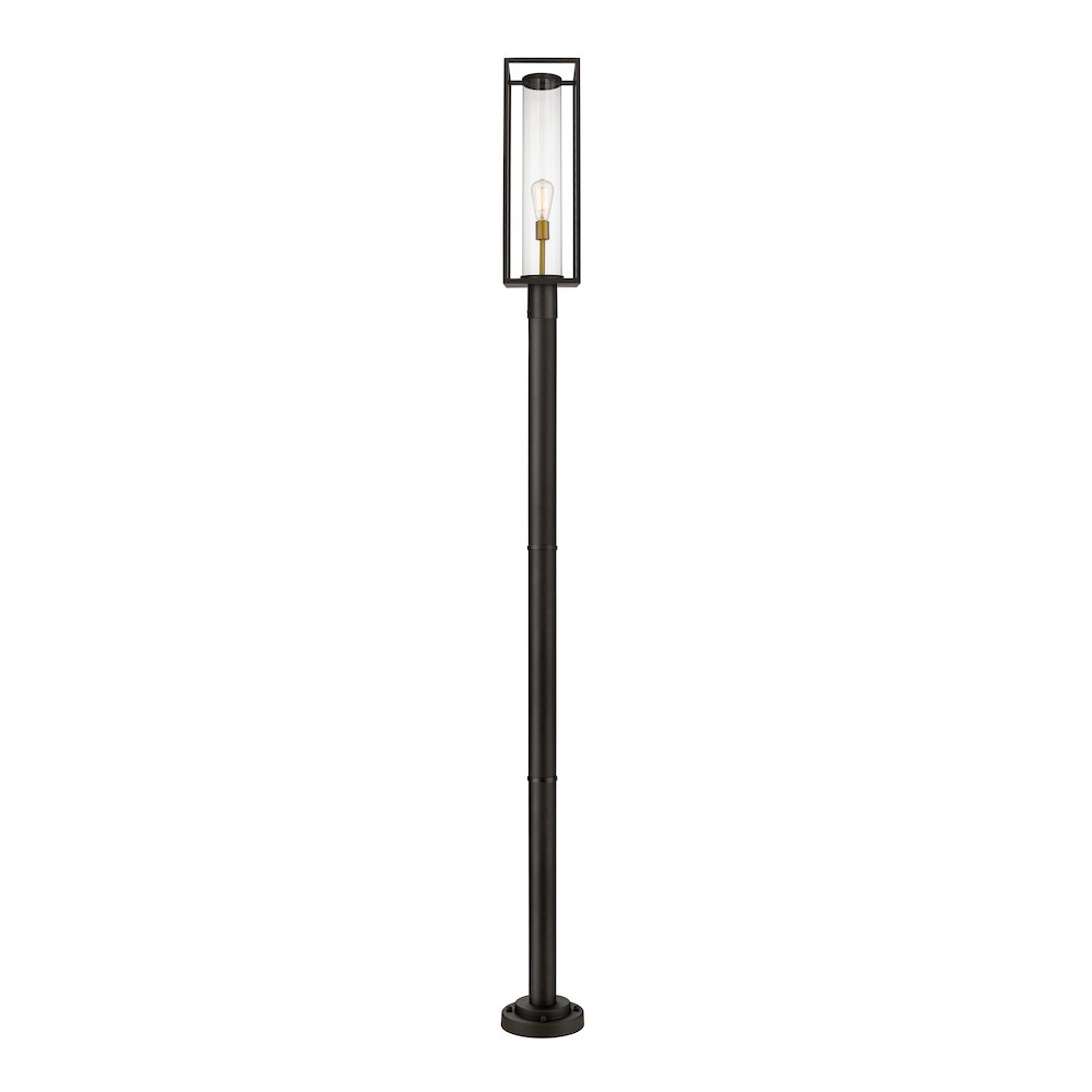 Z-Lite 1 Light Outdoor Post Mounted Fixture. Picture 2