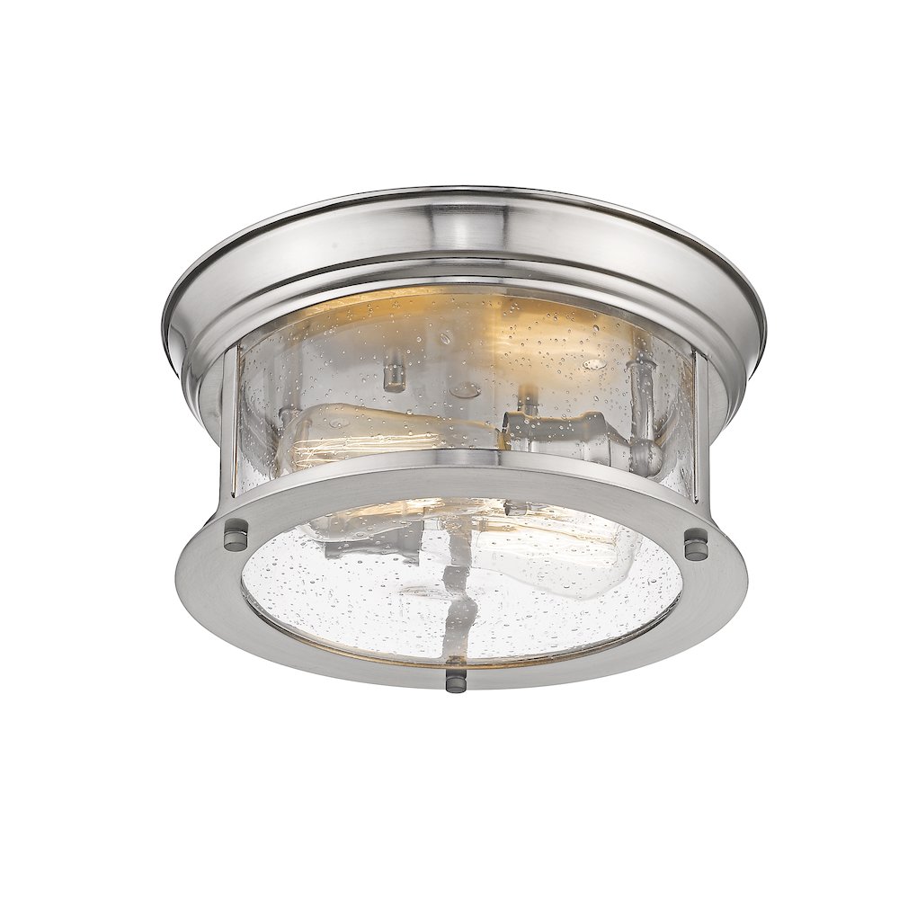 Z-Lite 2 Light Flush Mount. Picture 3