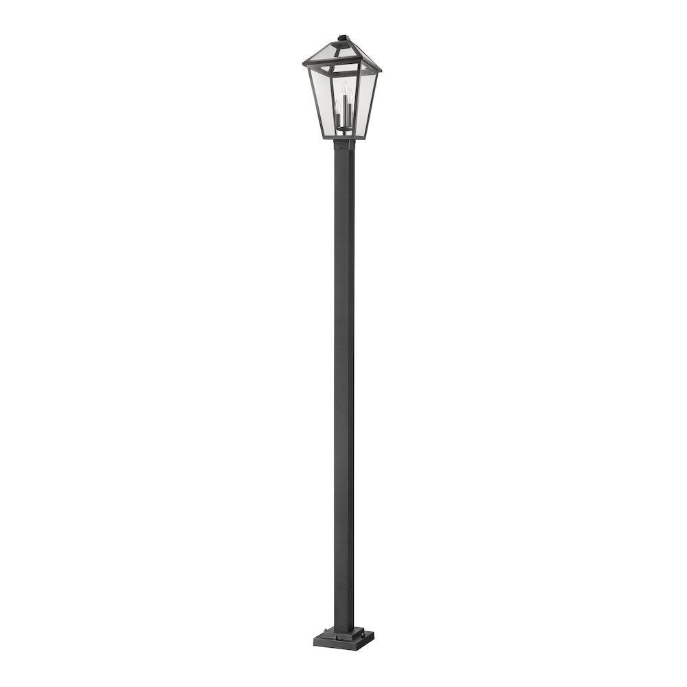 Z-Lite 3 Light Outdoor Post Mounted Fixture. Picture 3