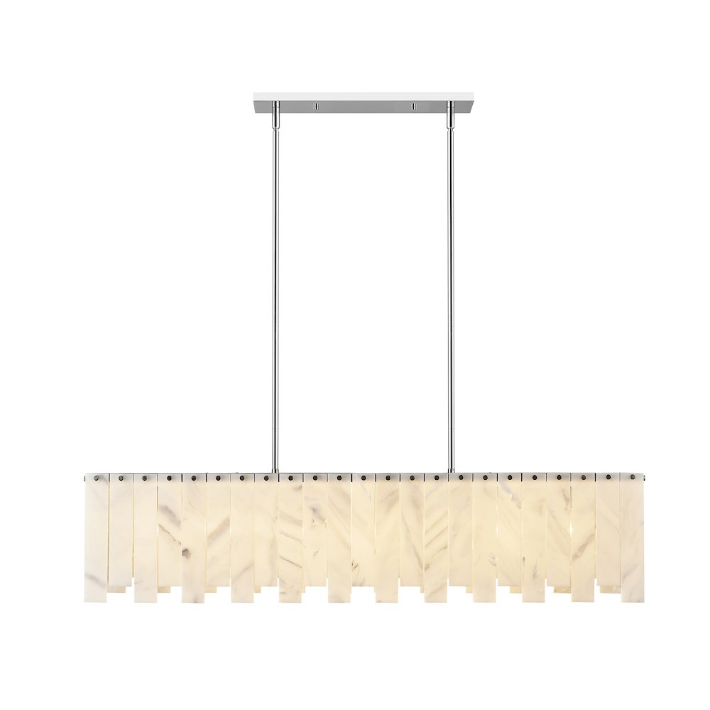 Z-Lite 7 Light Linear Chandelier. Picture 3