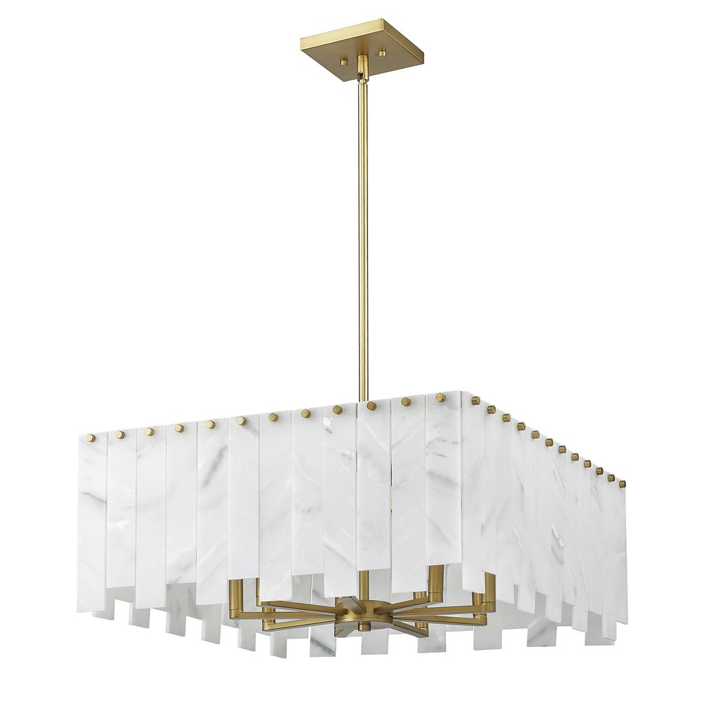 8 Light Chandelier. Picture 5