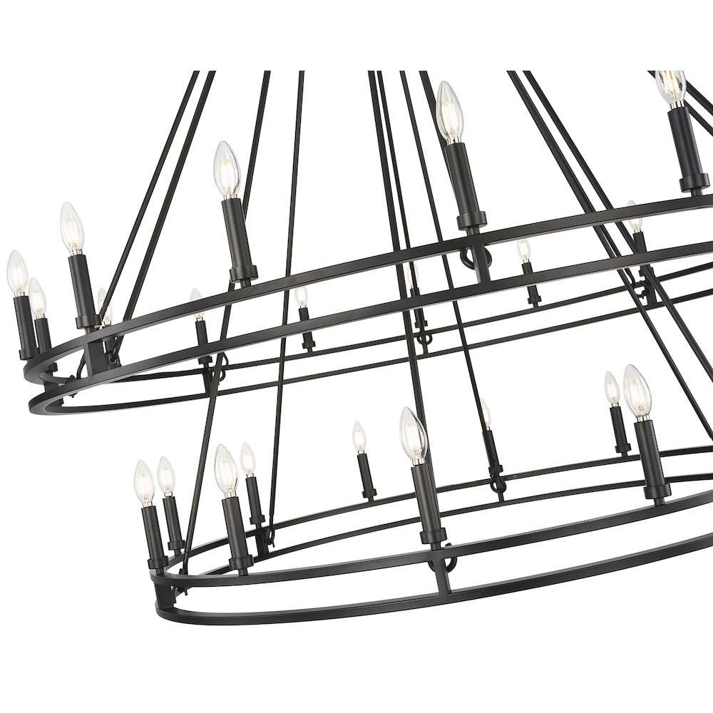 Z-Lite 28 Light Chandelier. Picture 4