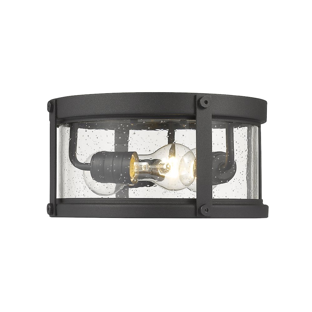 Z-Lite 3 Light Outdoor Flush Mount. Picture 1