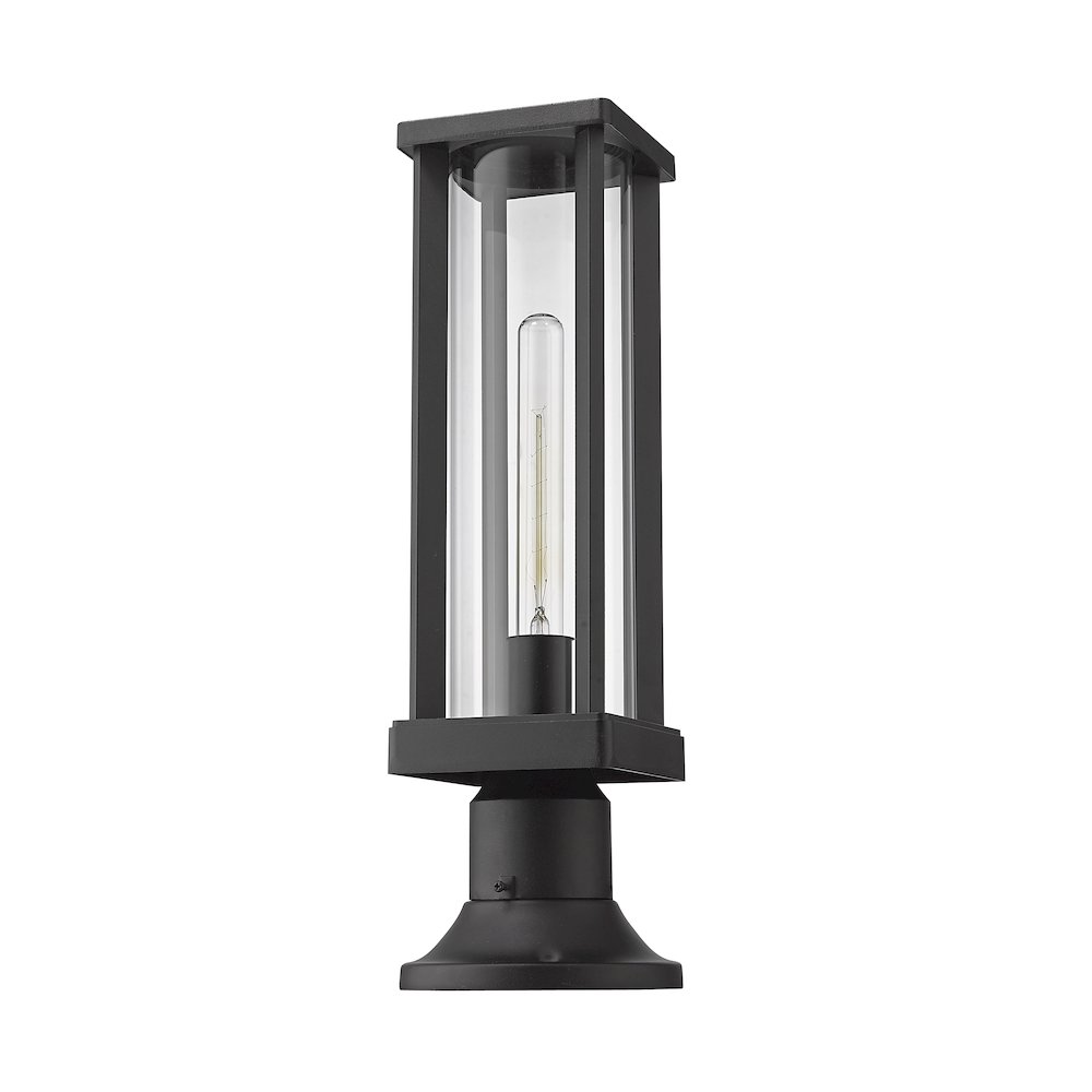 Z-Lite 1 Light Outdoor Pier Mounted Fixture. Picture 5