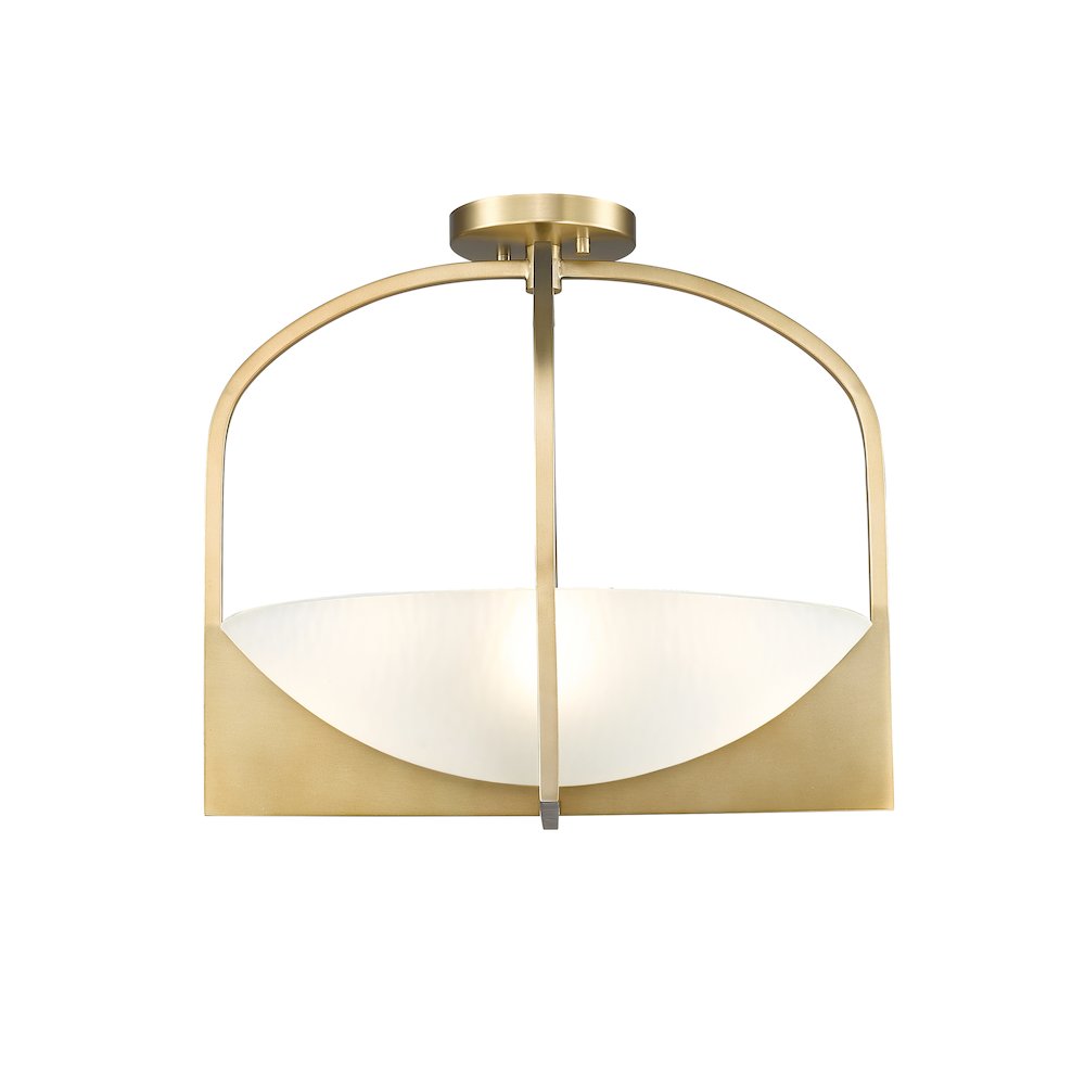 Z-Lite 4 Light Semi Flush Mount. Picture 3